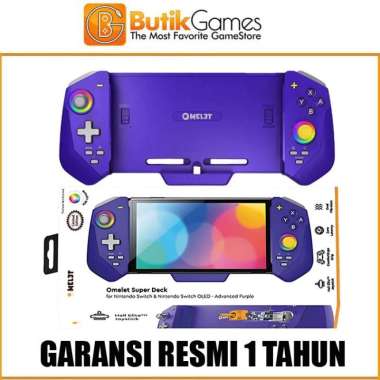 Omelet Super Deck Advanced Purple Controller Nintendo Switch V1 V2 OLED