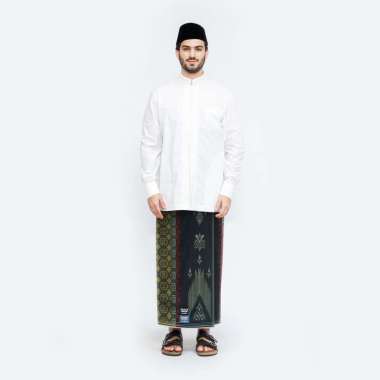 Sarung BHS Classic Gold Motif C45 DKA Hitam Kuning