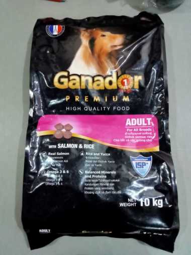 GANADOR ADULT SALMON 10KG DOG FOOD PREMIUM IMPORT - KARGO