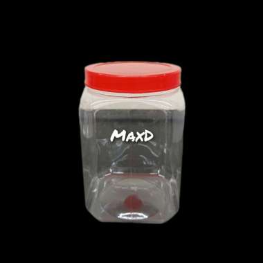 Toples Plastik Tutup Merah 1700ml 1 Pcs