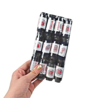(1 PACK ISI 12 PCS) Benang Jahit Butterfly / Benang Kain Besar Hitam Putih Multiwarna Hitam