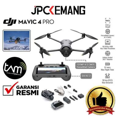 JPC KEMANG DJI Mavic 4 Pro Basic DJI Drone Camera GARANSI RESMI