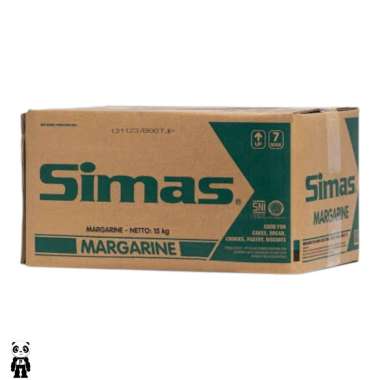 Simas Margarine 15 Kg Margarin untuk Kue Roti Kukis Pastry