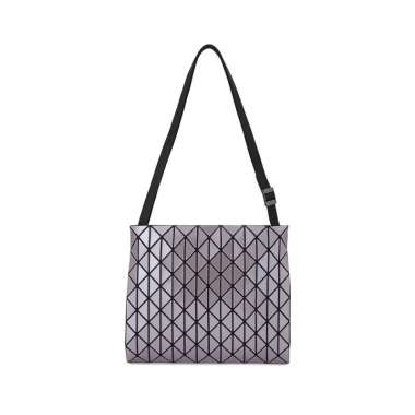 [12.12 Dealcember] Bao Bao Issey Miyake Bao Bao Row Metallic Shoulder Bag Grey Grey
