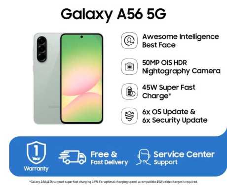samsung galaxy a06 5G ram 6/128gb garansi resmi Grey