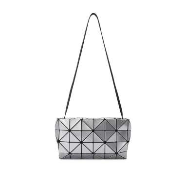 Bao Bao Issey Miyake Carton Shoulder Bag Silver Metallics