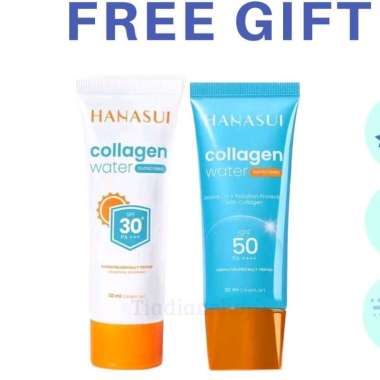Hanasui Collagen Water Sunscreen SPF 50 PA++++ | SPF 30 PA +++ 30ml Spf30