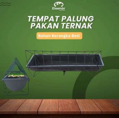 Tutup Palung Pakan Talang Pakan Kambing Tempat Pakan Cempe Kambing Domba Besi Tempat Palung