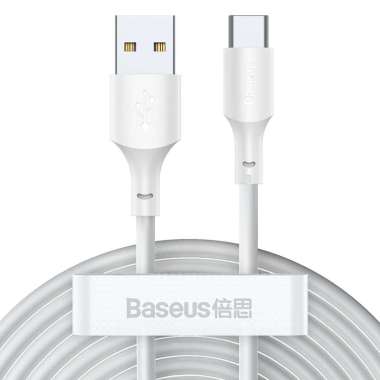 Baseus Simple Wisdom Data Cable Kit USB to Type-C 5A 1.5M 2PCS Charger