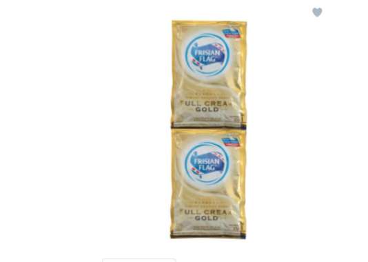 FRISIAN FLAG GOLD SUSU KENTAL MANIS PUTIH PCK 6x38g