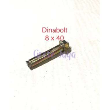( 8 x 40 ) Baut Dinabolt Dinabol Dynabolt Tanam Tembok Beton M8 8x40 Tanem Not Specified