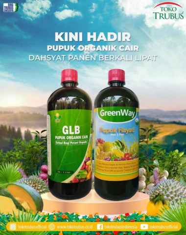 pupuk organik cair greenway pupuk hayati - 1 liter