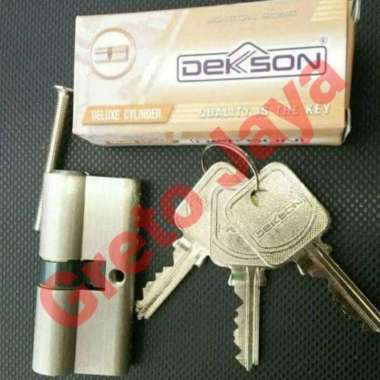 Cylinder Kunci DEKSON 60mm Silinder Anak Pintu Cilinder Dekkson 60 mm Not Specified