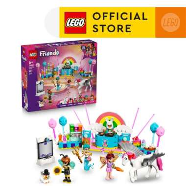 LEGO Friends 42661 Costume Party with Unicorn & Fairy (261 Pieces), Mainan Anak Perempuan, Building 