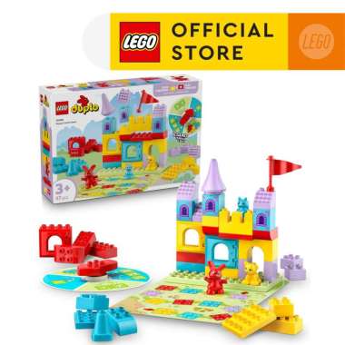 LEGO DUPLO 10450 Hopsy's Castle Game (47 Pieces), Building Block, Toys, Mainan Block