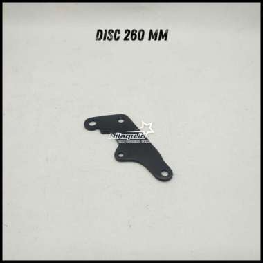 Bracket kaliper mio 260mm piringan cakram mio m3 smile garnish soul xeon xride nissin 2p MIO 260 mm