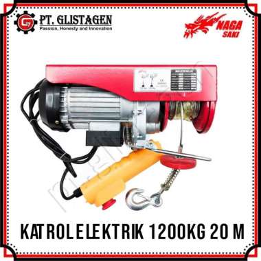 Nagasaki PA 1200 Electric Hoist Chain Block 1200 Kg Elektrik Katrol Tackle Takel Listrik Wire Reel 1