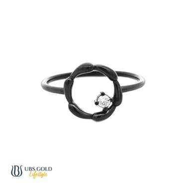 UBS Cincin Emas Seo-yeon - Ksc0807r - 17k 8 Black Gold