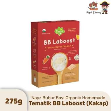 Nayz Bubur Tim Bayi Organik usia 8+ Tematik 275g - BB Laboost (Kakap)