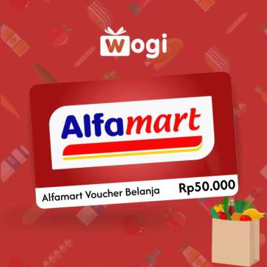 WOGI - Alfamart Rp50,000 e-voucher Alfamart Rp50,000 e-voucher