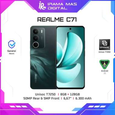 Jual Realme C71 6gb 128gb (white, Forest) Di Seller Irama Mas