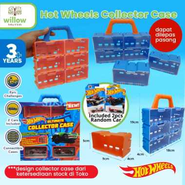 Kelengkapan Mainan Anak - Hot Wheels Collector Case