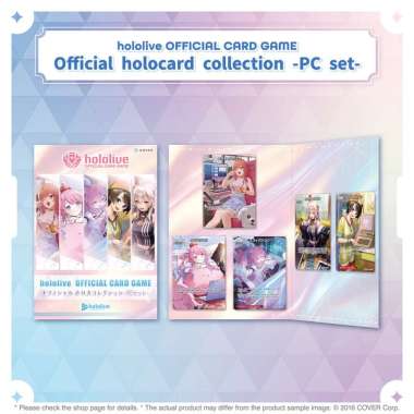 Hololive Official Card Holoca Collection PC Set