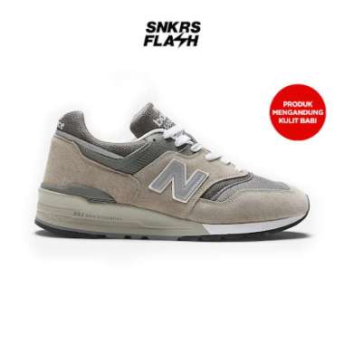 Sepatu Sneakers Pria NEW BALANCE 997 MADE IN USA GREY - U997GY 45