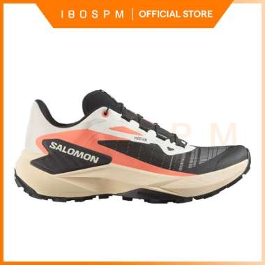 SALOMON - GENESIS, Women's Trail Running Shoes - Sepatu Trail Running Wanita 39 1/3 FUSION CORAL