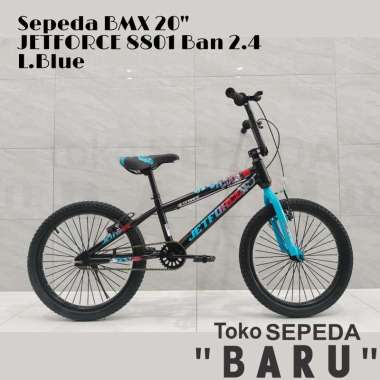 TB - Sepeda BMX JETFORCE Ukuran 20 Inch Ban 2.4 Tosca