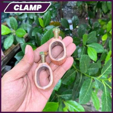 Clamp Grounding Rod Klem Cincin Klem Stick Grounding Penangkal Petir