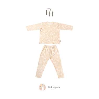 Little Palmerhaus - TENCEL Kids Pajamas 4.0 (Piyama Tencel Anak) 5-6 YEARS PINK ALPACA