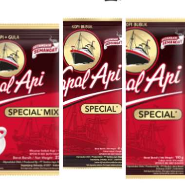Kapal Api Kopi Bubuk Special & Special Mix Kapal Api One