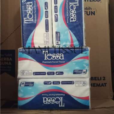 Tissue Tessa Facial 260 Sheet 2 ply/Tissu Wajah
