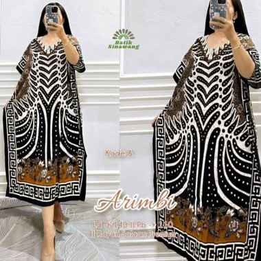 Daster Batik Kelelawar/Lowo Jumbo Trisna Sogan Radian Bahan Rayon Arimbi-A