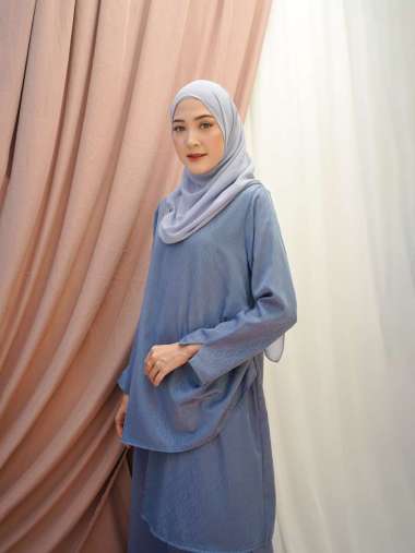 Ederra Nuansa Set / Set Wanita S/M Night Shadow Blue