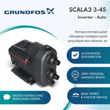 GRUNDFOS SCALA2 3-45 Pompa Booster Air Dorong 550 Watt Listrik Boster