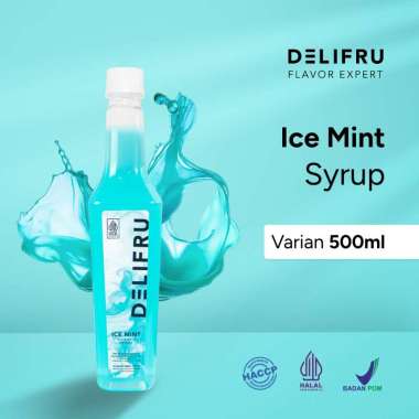 Delifru Syrup Ice Mint - Sirup Ice Mint 500 ml