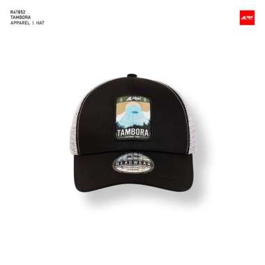 Topi Pria Tambora Arei Outdoorgear HITAM
