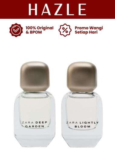 Zara Lightly Bloom Woman EDP + Zara Deep Garden Woman EDP Set 30 ml