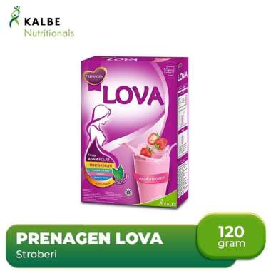 Promo Harga Prenagen Lova Strawberry 120 gr - Blibli