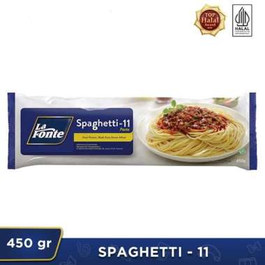 LA FONTE SPAGHETTI-11 450GR PASTA NOODLE HALAL
