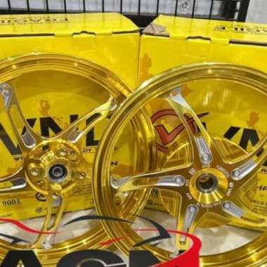 VELG RACING VND VARIO 125 150 160 CBS 110 BEAT SCOOPY GENIO NEW SPEED VARIO 125/150 gold