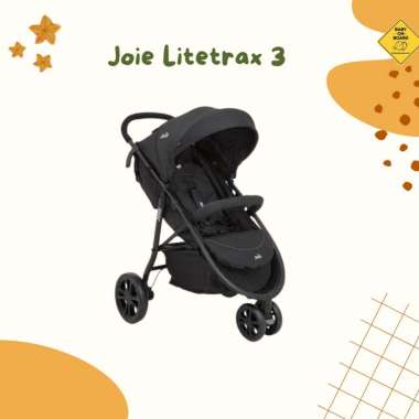 Joie Litetrax 3 Stroller / Kereta Dorong Bayi Coal