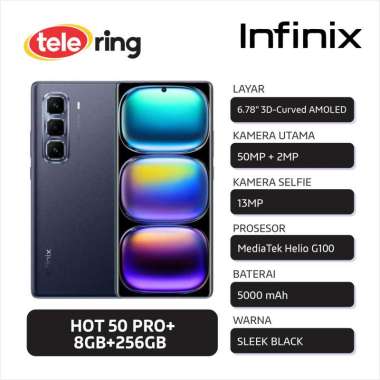HP INFINIX HOT50 PRO+ 8/256GB BLACK