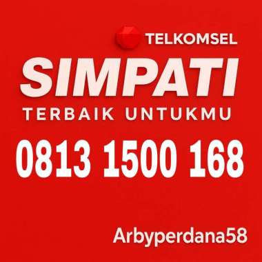 Kartu Perdana Cantik simpati Nomor Cantik simpati Nomor Cantik Telkomsel Prabayar 11 digit 168
