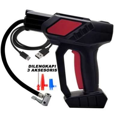 Pompa Ban Angin Elektrik / Compressor Mini / Pompa Angin Ban Motor Mobil Pompa Q20