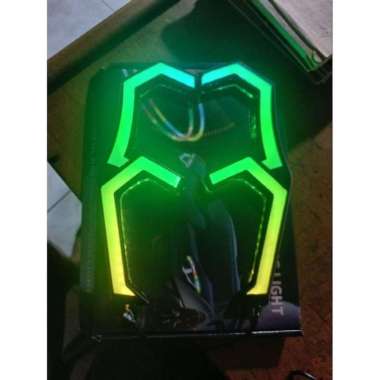 lampu alis HEXAGON aerox 155 new cornted Motor RGB
