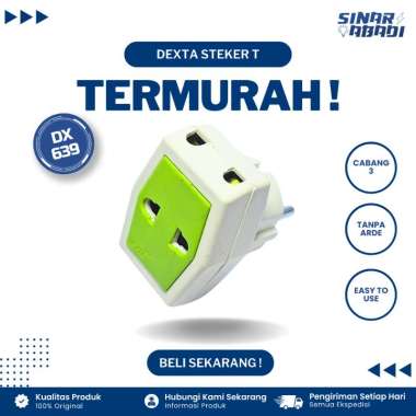Dexta Steker T Multi Cabang 3 DX-639