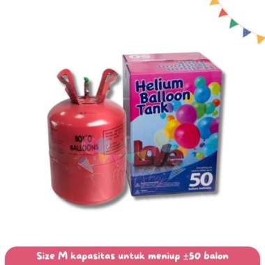 Tabung Gas Helium / Helium Balloon Tank - S M